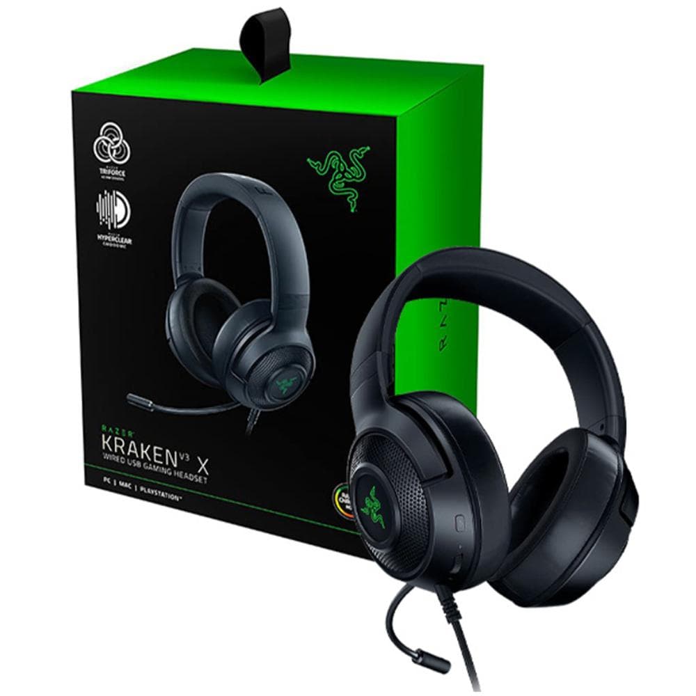 HEADSET RAZER KRAKEN V3 X USB SURROUND 7.1