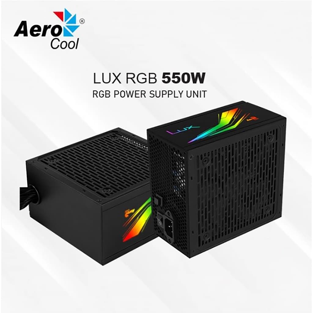 PSU AEROCOOL LUX 550W BRONZE RGB