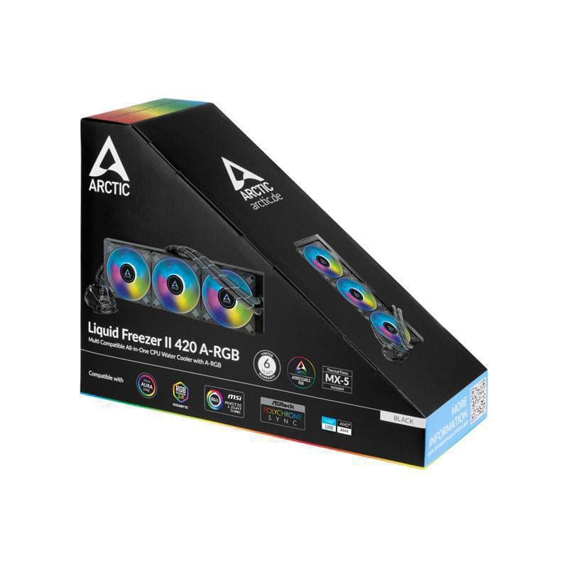 LIQUID COOLER ARCTIC FREEZER II 420 ARGB