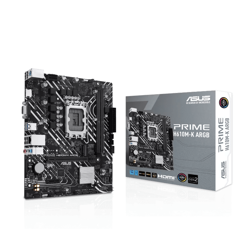 MB ASUS H610M-K ARGB D4
