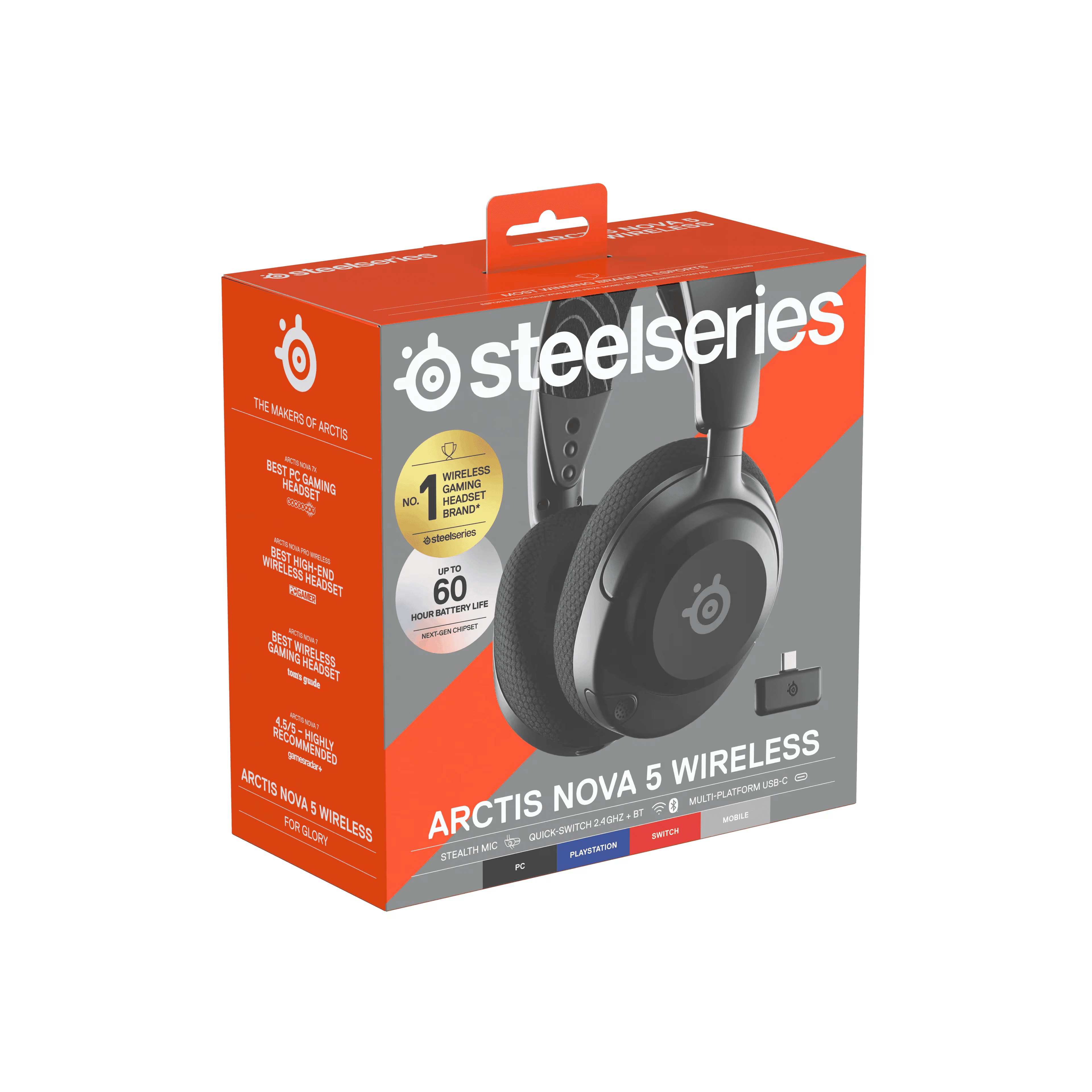 HEADSET STEELSERIES ARCTIS NOVA 5 WIRELESS