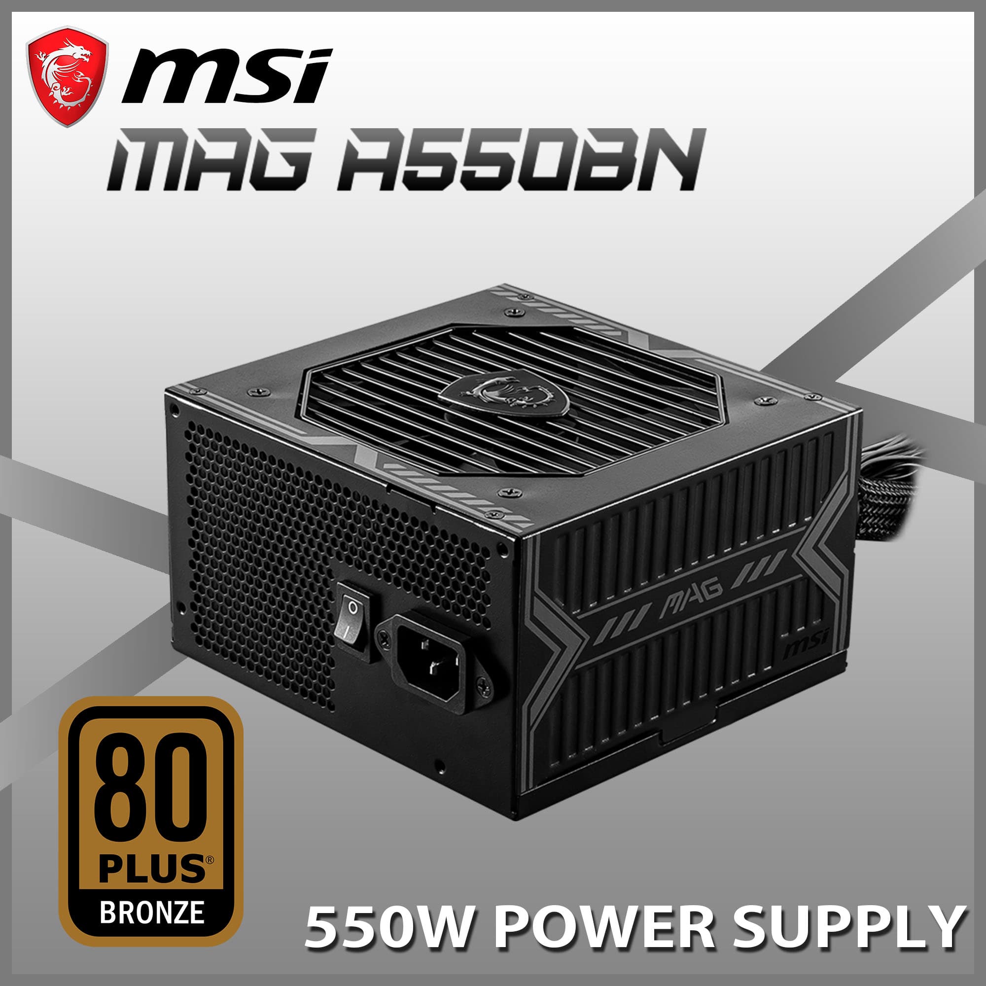 PSU MSI MAG A550BN 550W BRONZE
