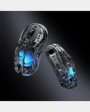 MOUSE GRAVASTAR M2 BLACK XTAL WIRE + WIRELESS + BLUETOOTH