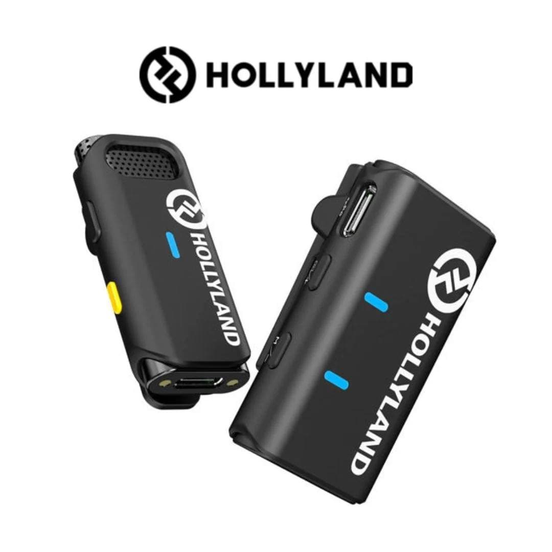 MIC HOLLYLAND LARK M1 SOLO WIRELESS ( 1 TRANSMITTER + 1 RECEIVER )