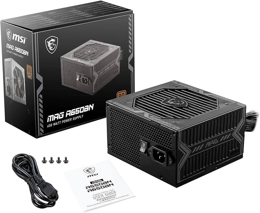 PSU MSI MAG A650BN 650W BRONZE
