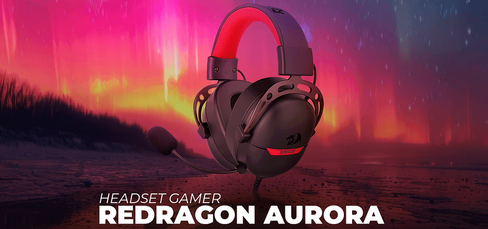 HEADSET REDRAGON H376 AURORA USB SURROUND 7.1