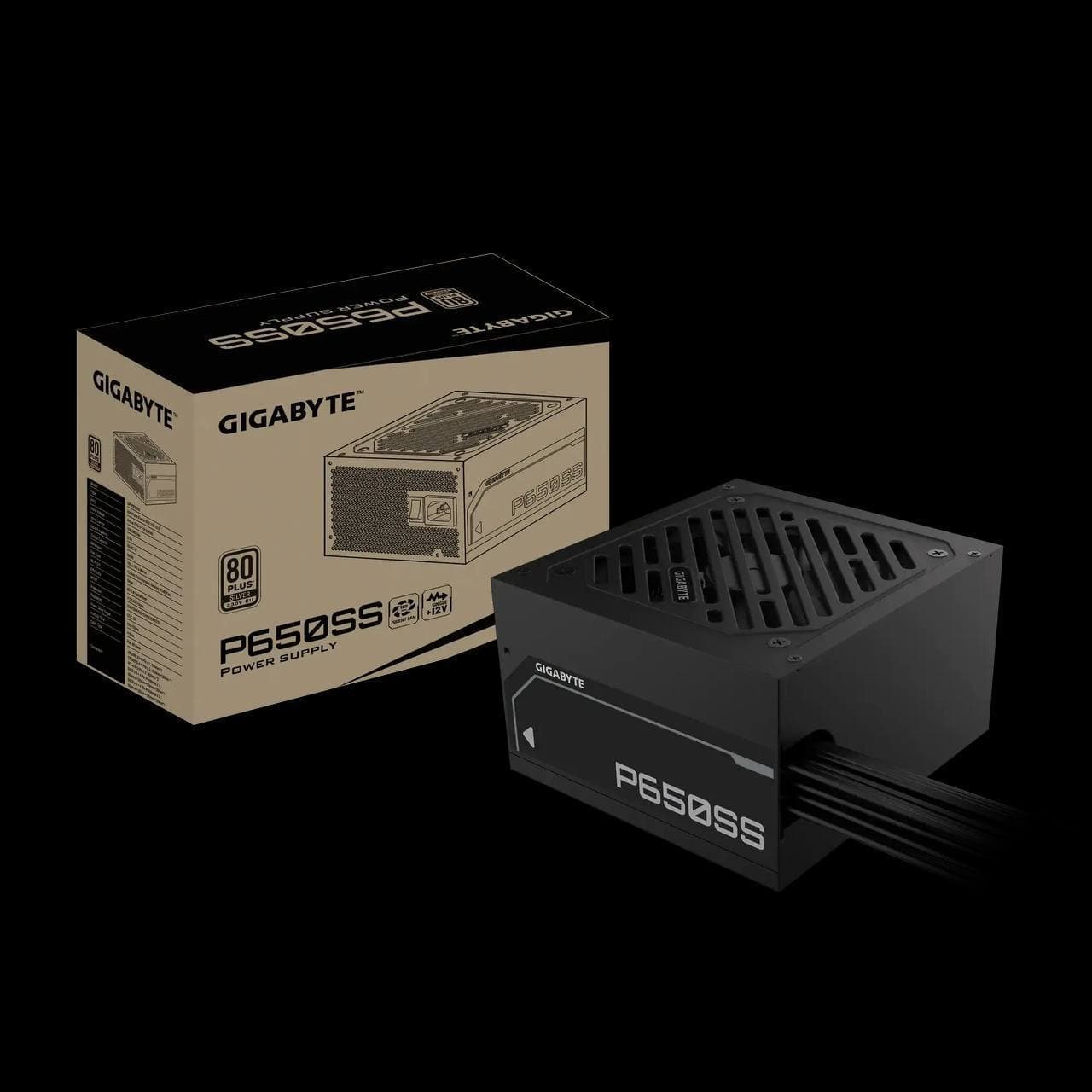 PSU GIGABYTE P650SS SILVER 650W BLACK