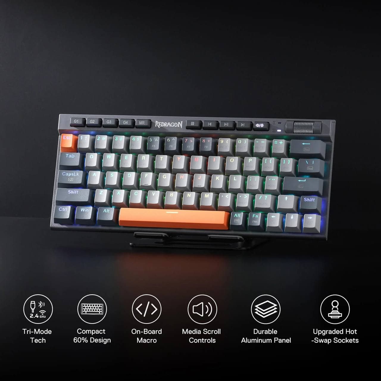 KEYBOARD REDRAGON K634 TRARIC PRO