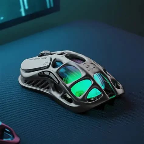 MOUSE GRAVASTAR M1 PRO GREY WIRE + WIRELESS + BLUETOOTH