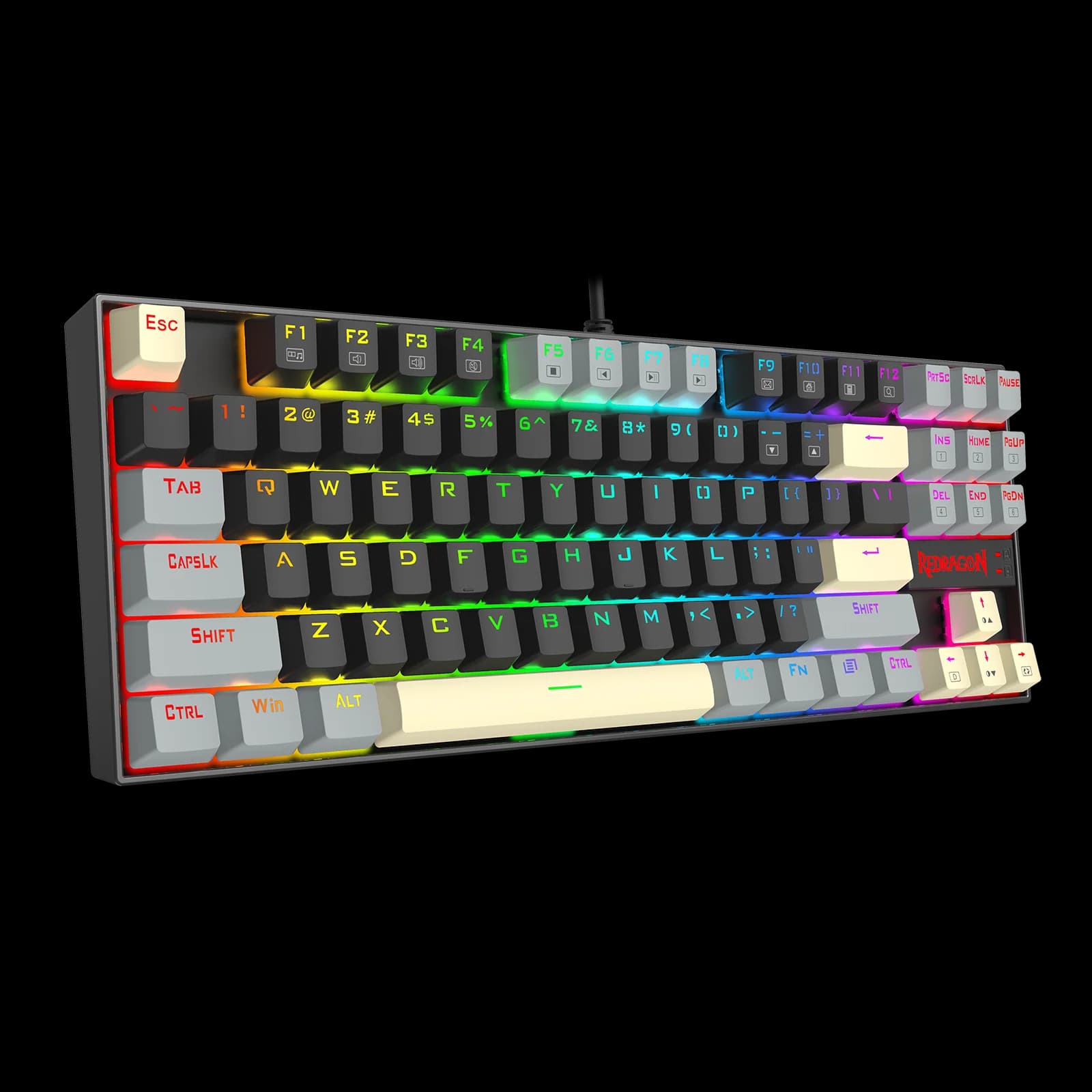 KEYBOARD REDRAGON K552LGY KUMARA