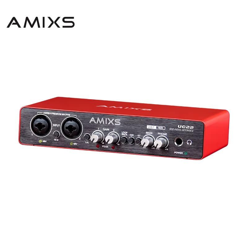 AMIXS USB AUDIO INTERFACE UC22