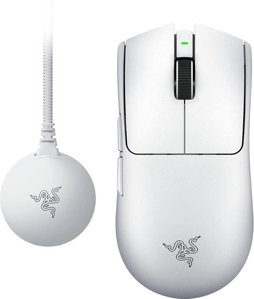 MOUSE RAZER VIPER V4 PRO 8K WHITE WIRELESS