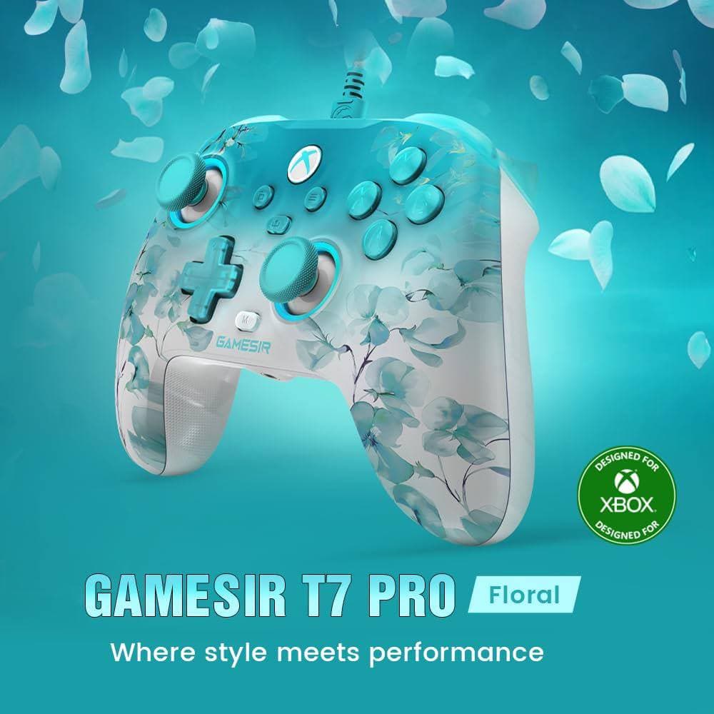 GAMING CONTROLLER GAMESIR T7 PRO FLORAL WIRED FOR PC/XBOX