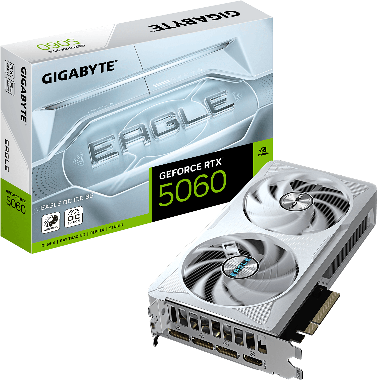 GPU GIGABYTE RTX 5060 EAGLE ICE 8GB OC