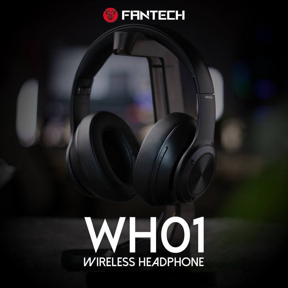 HEADSET FANTECH WH01 WIRELESS + BLUETOOTH
