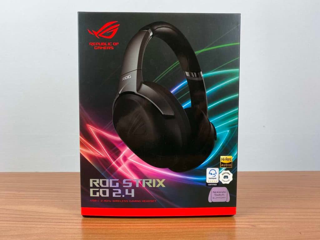 HEADSET ASUS ROG STRIX GO 2.4 WIRELESS