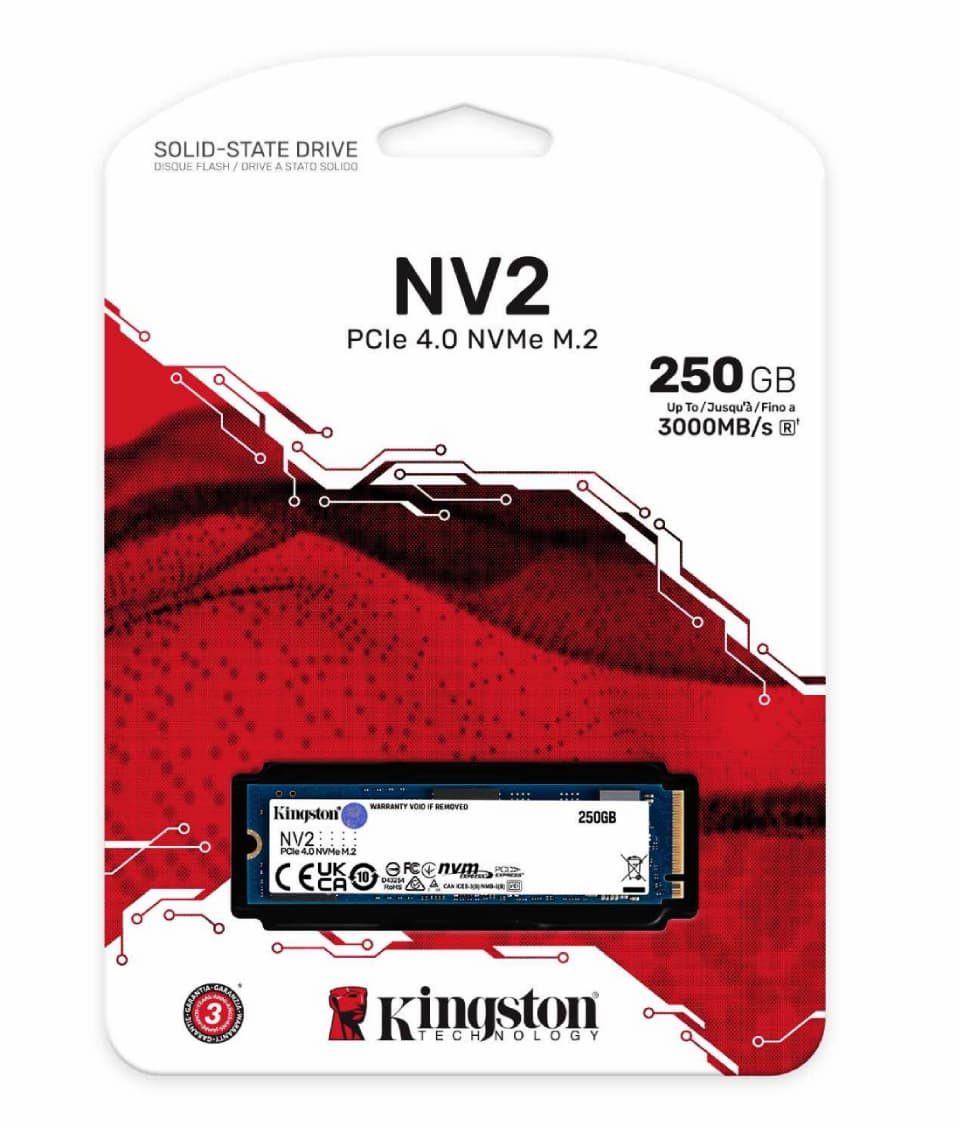 M.2 NVME KINGSTON NV2 250GB GEN3