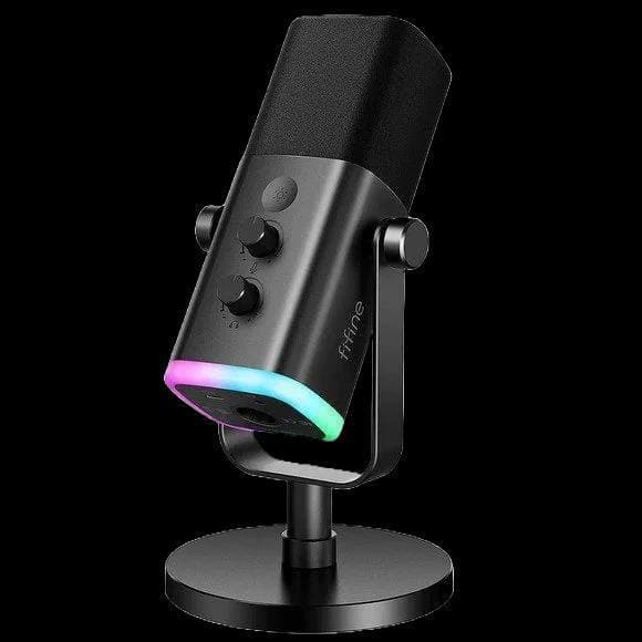 MIC FIFINE AM8 USB + XLR BLACK