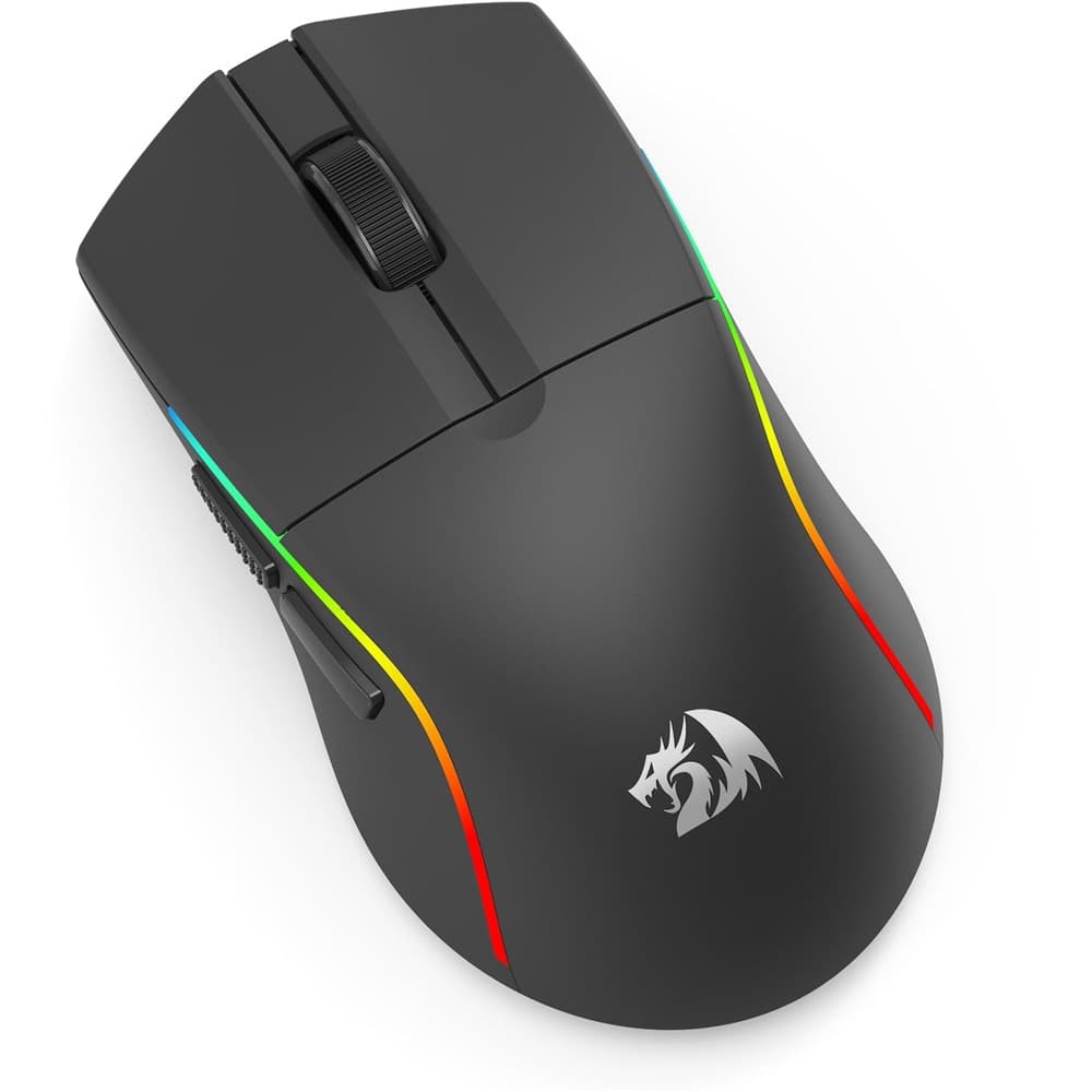 MOUSE REDRAGON M816 DEICIDE PRO BLACK WIRE + WIRELESS + BLUETOOTH