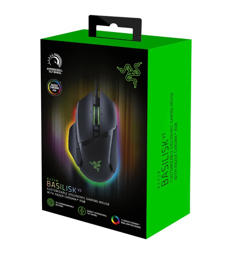 MOUSE RAZER BASILISK V3 WIRED