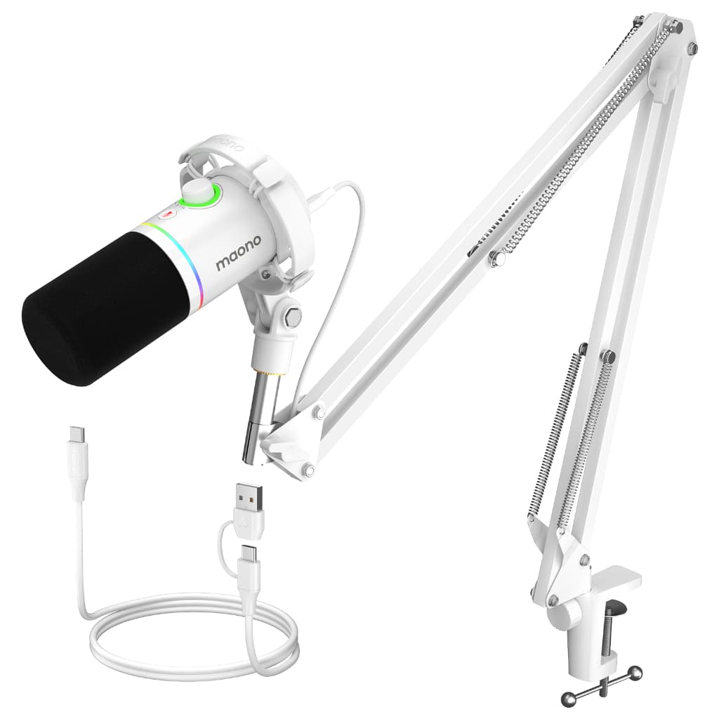MIC MAONO PD200X WITH ARM STAND XLR/USB DYNAMIC