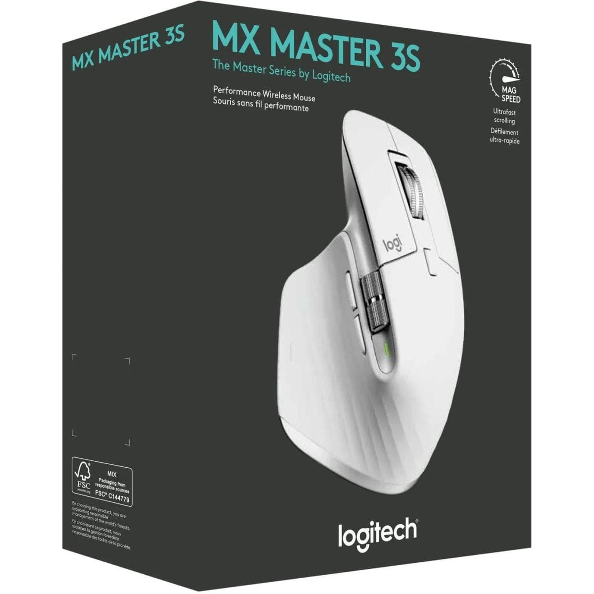 MOUSE LOGITECH MX MASTER 3S WIRELESS