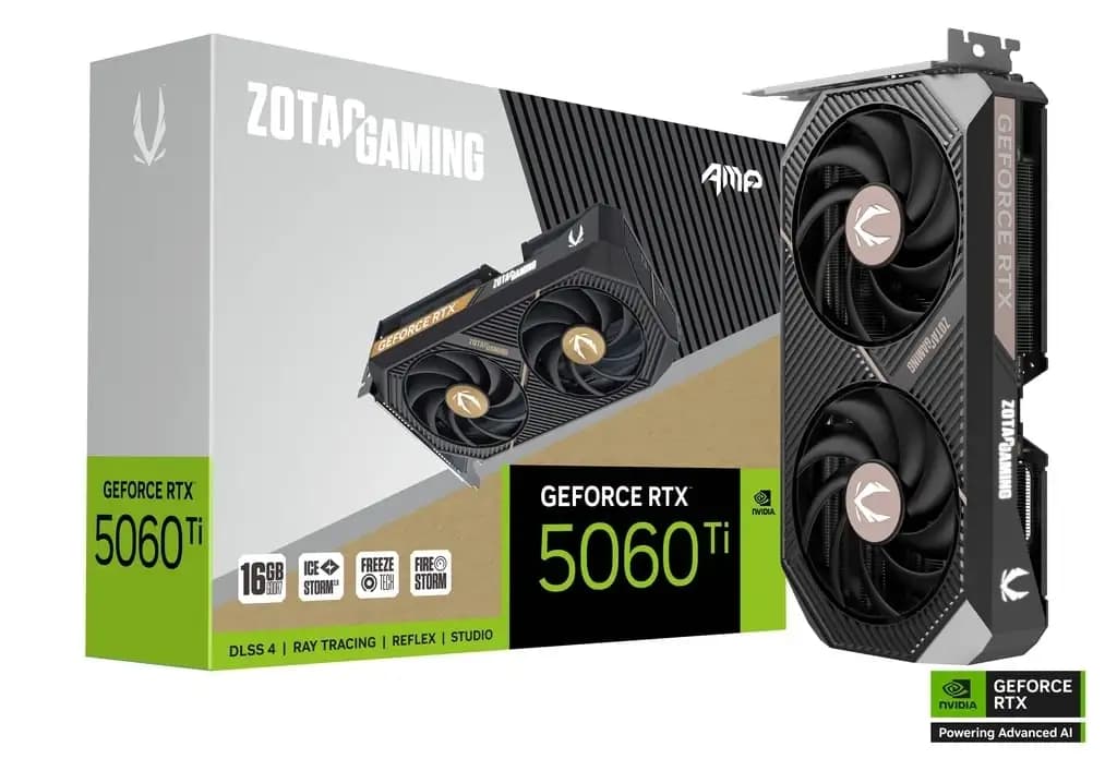 GPU ZOTAC RTX 5060TI AMP 16GB