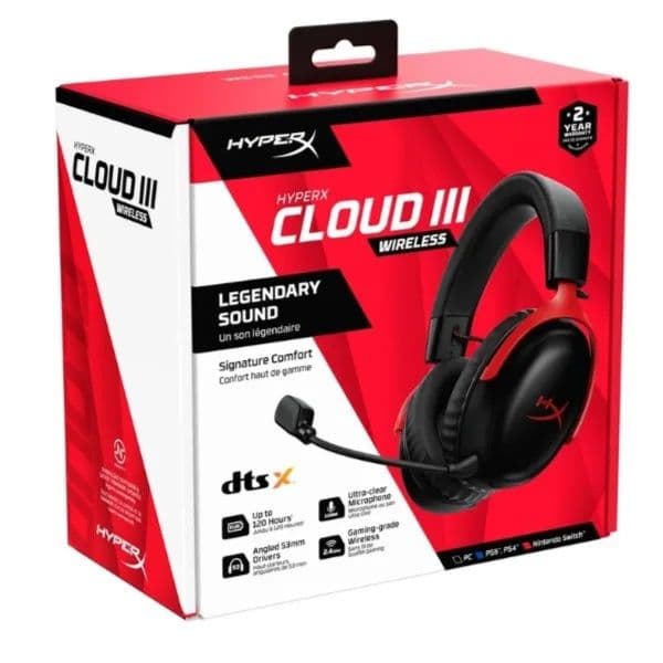 HEADSET HYPERX CLOUD 3 WIRELESS