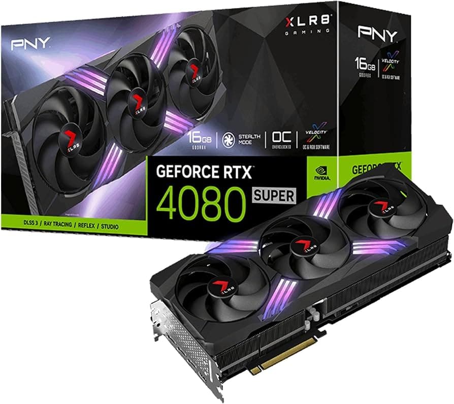 GPU PNY RTX 4080 SUPER XLR8 16GB OC