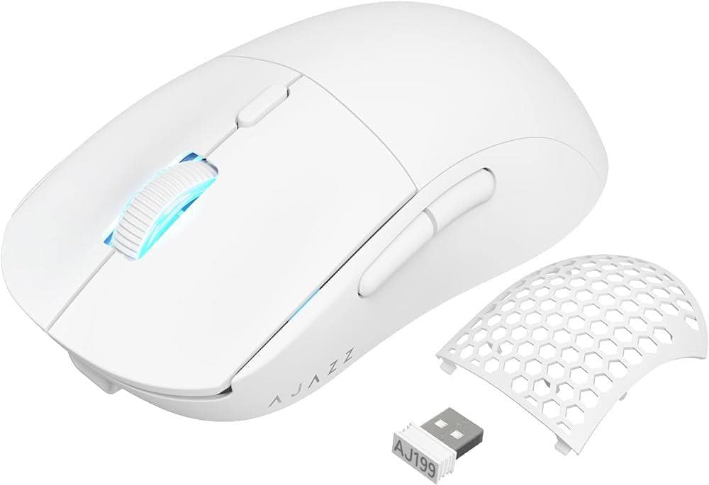 MOUSE AJAZZ AJ199 WHITE EDITION WIRELESS