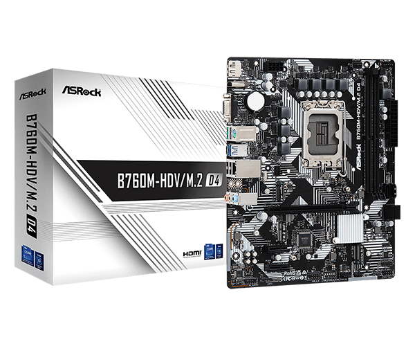 MB ASROCK B760M-HDV/M.2 D4