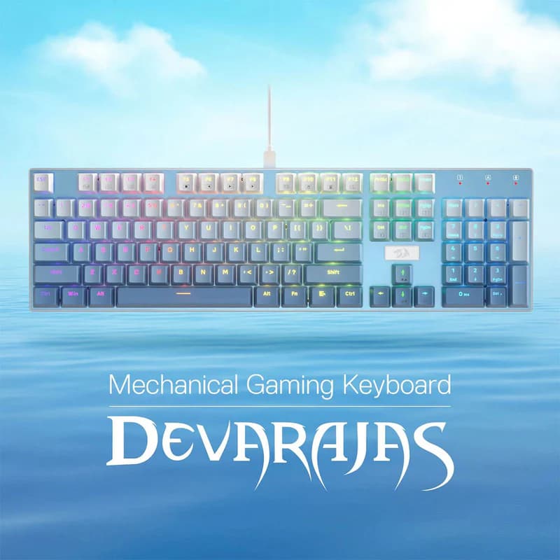 KEYBOARD REDRAGON K556GWB DEVARAJAS