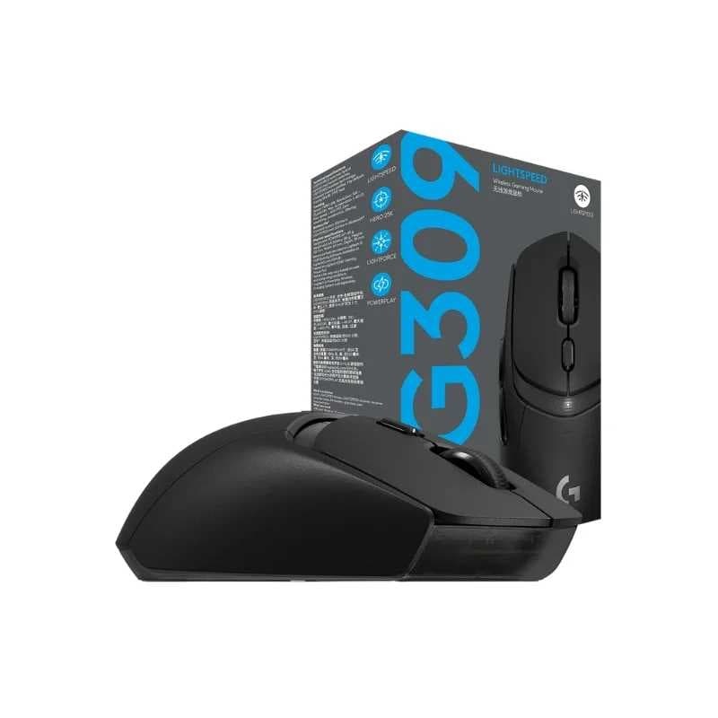 MOUSE LOGITECH G309 BLACK WIRELESS + BLUETOOTH