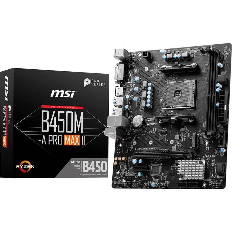 MB MSI B450M-A PRO MAX