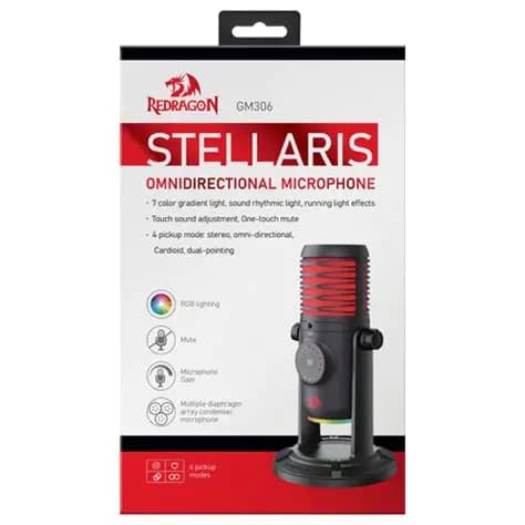 MIC REDRAGON STELLARIS USB GM306 CONDENSER