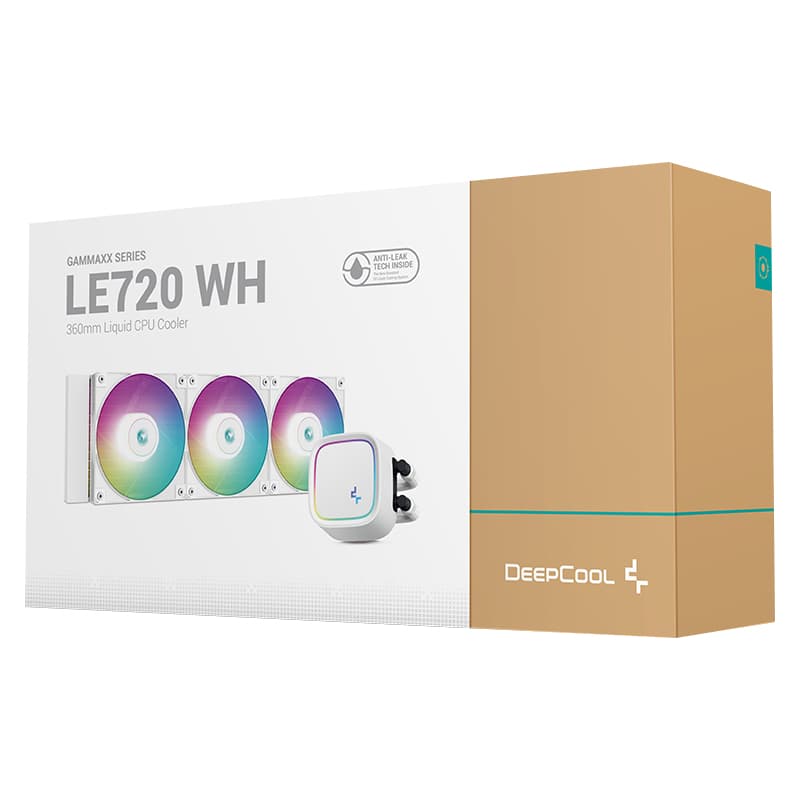 LIQUID COOLER DEEPCOOL LE720 360 WHITE
