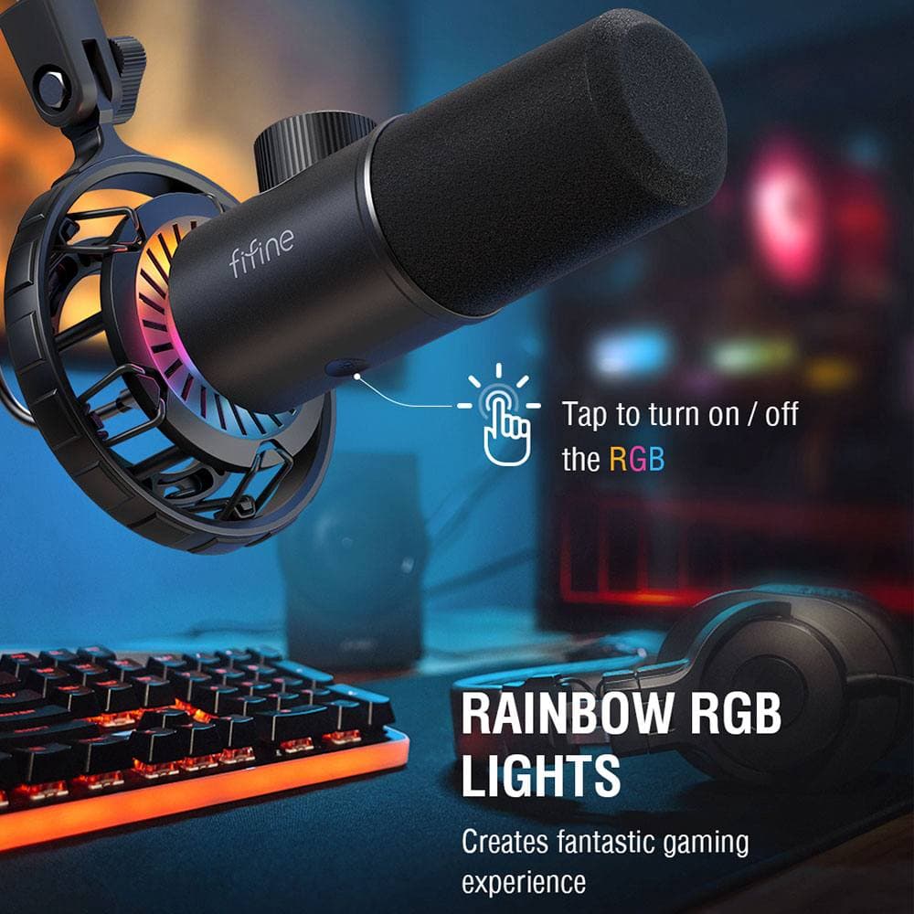 MIC FIFINE K658 RGB USB