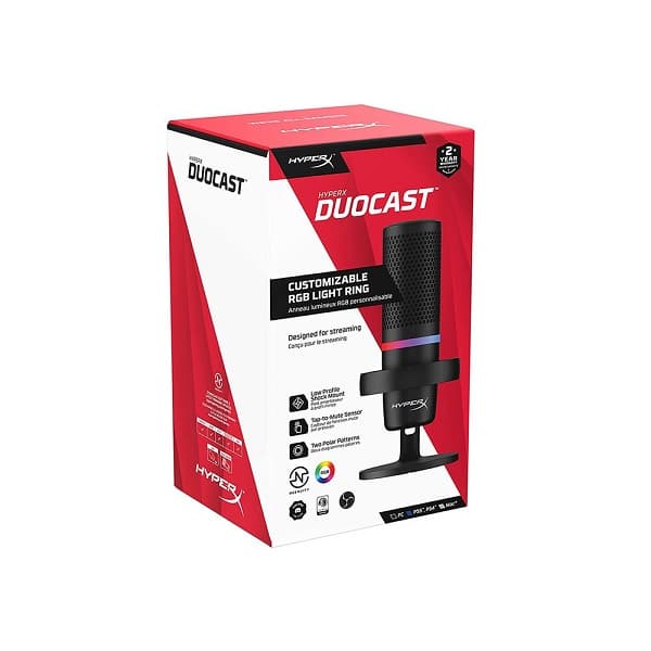 MIC HYPERX DUOCAST RGB