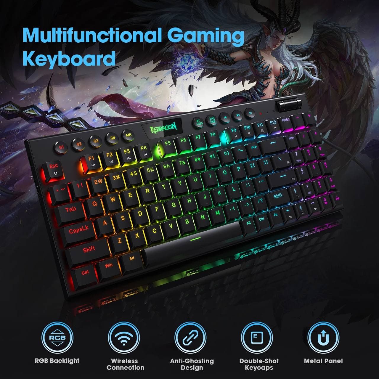 KEYBOARD REDRAGON K625 YI PRO
