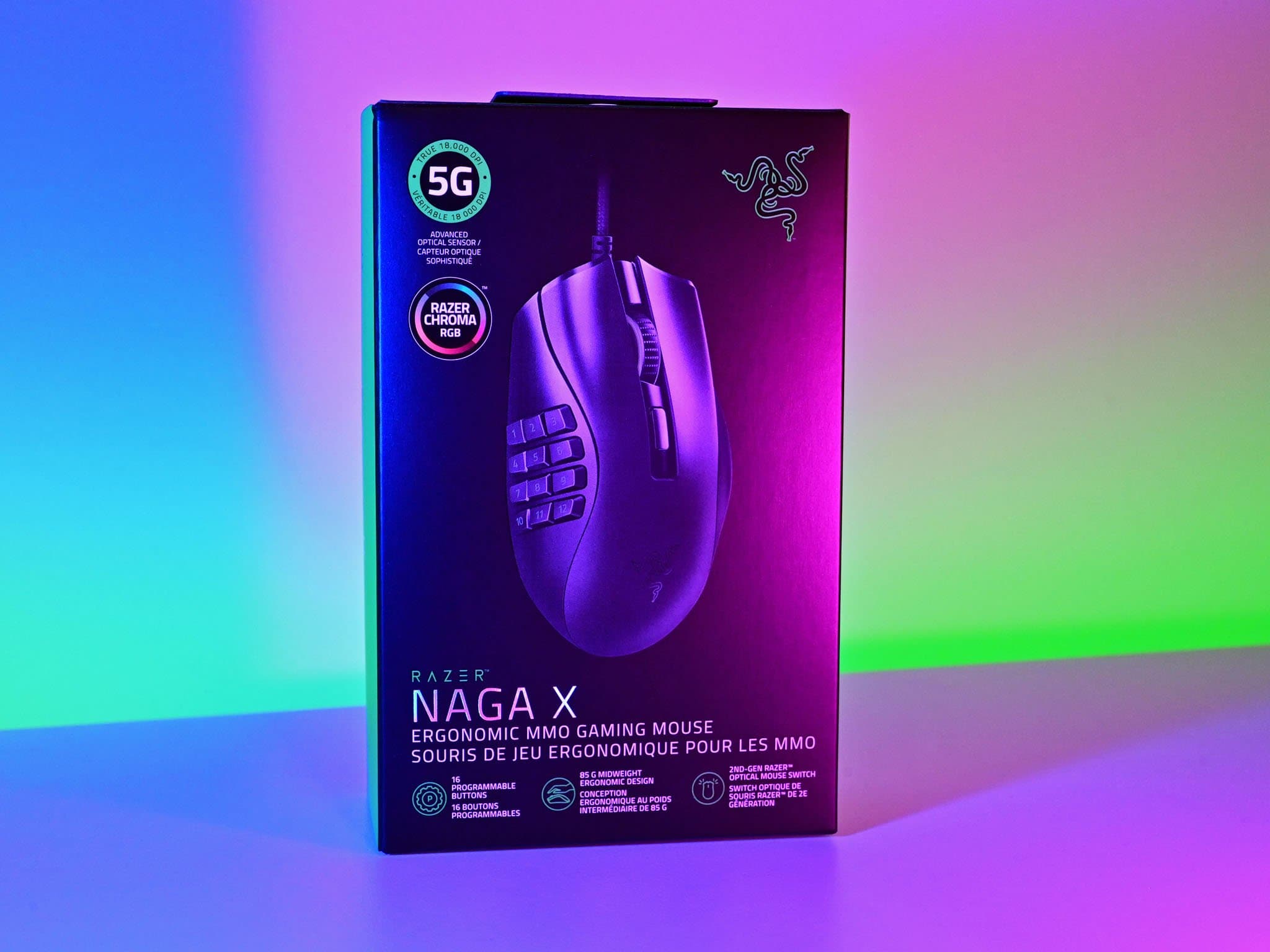 MOUSE RAZER NAGA X MMO WIRED