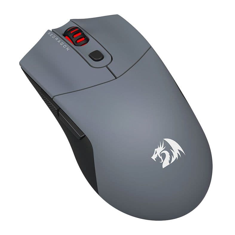 MOUSE REDRAGON M917 ST4R PRO GREY WIRE + WIRELESS + BLUETOOTH
