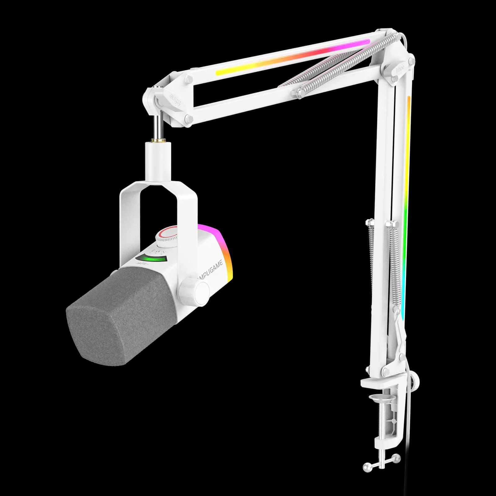 MIC FIFINE AM8 PRO T WHITE EDITION USB + XLR