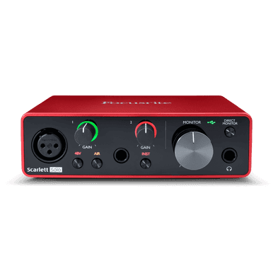 USB AUDIO INTERFACE FOCUSRITE SCARLETT SOLO 3RD GENERATION