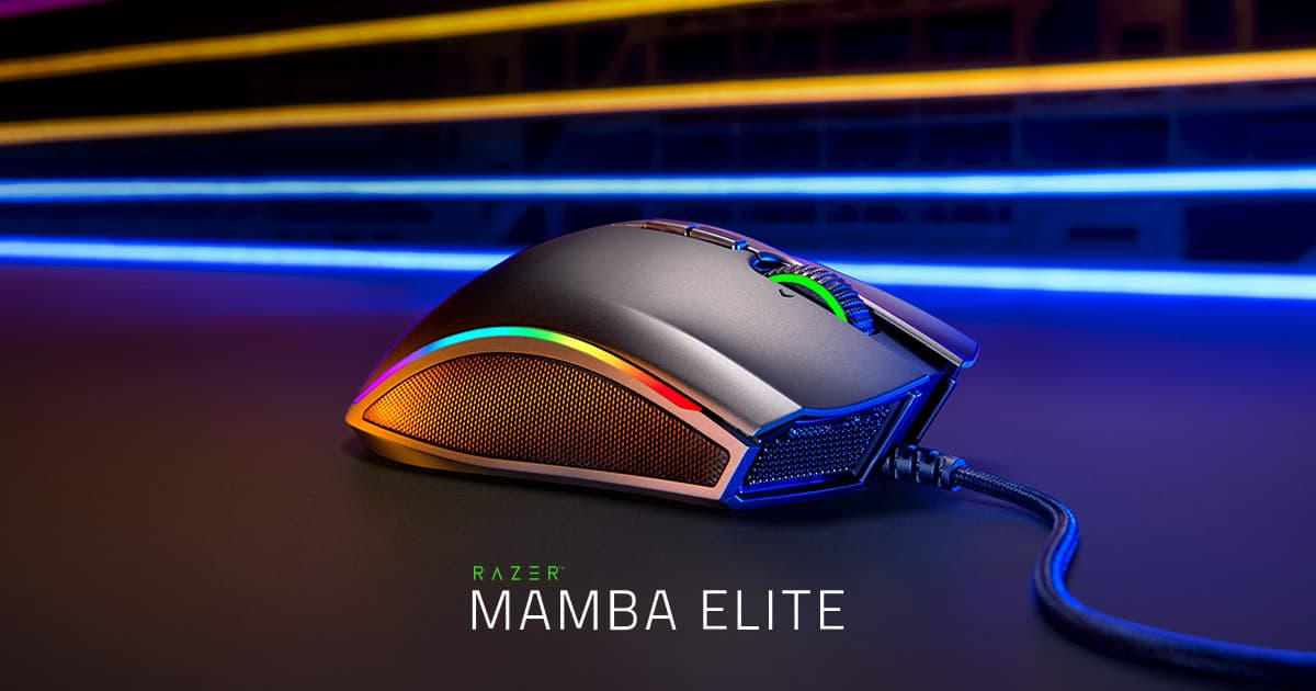 MOUSE RAZER MAMBA ELITE WIRED