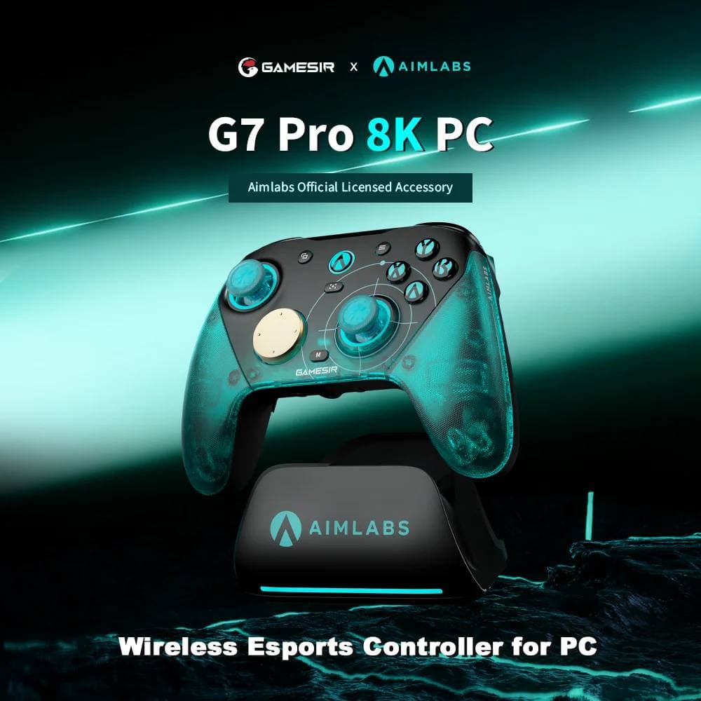 GAMING CONTROLLER GAMESIR G7 PRO 8K AIMLABS FOR PC ( WIRE + WIRELESS )