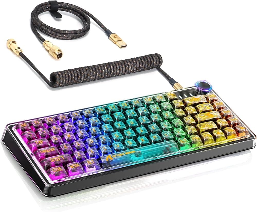 KEYBOARD ATTACK SHARK K75 BLACK
