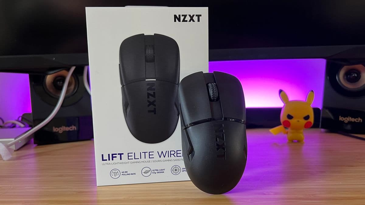 MOUSE NZXT LIFT ELITE WIRELESS BLACK