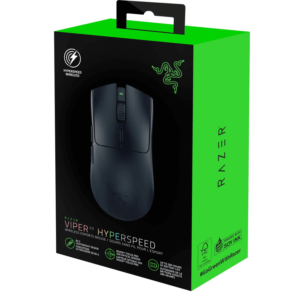 MOUSE RAZER VIPER V3 HYPERSPEED WIRELESS