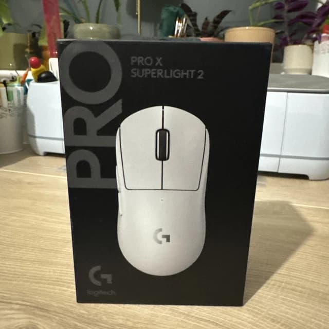 MOUSE LOGITECH G PRO X SUPERLIGHT 2 WHITE EDITION WIRELESS