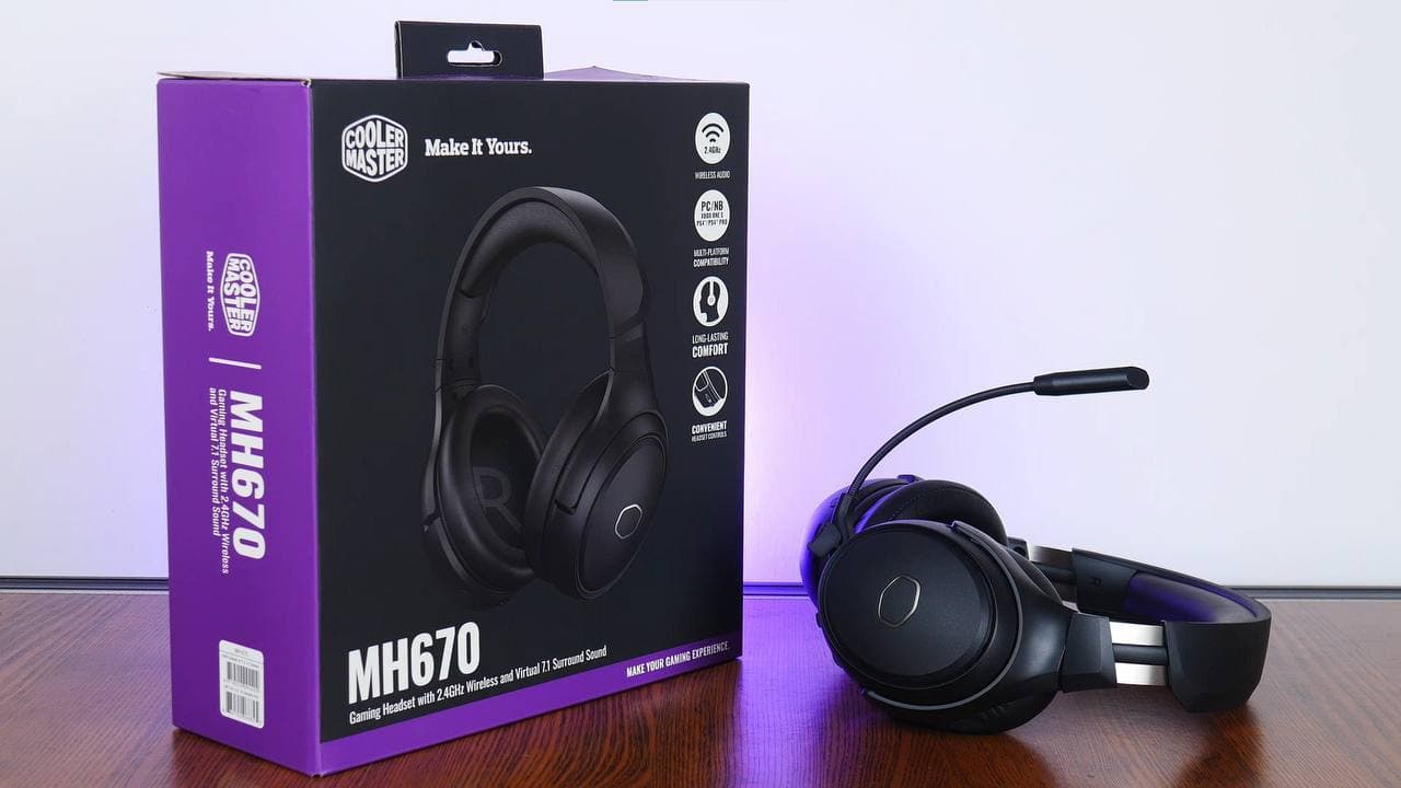 HEADSET COOLER MASTER MH670 WIRELESS